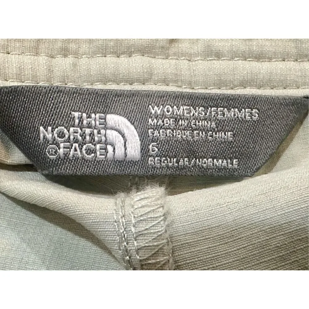The North Face khaki women’s shorts size 6